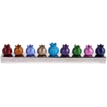 Pomegranate Hanukah Menorah, Multi Color