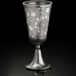Late Blooming Lace Art Kiddush Cup