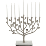 Botanical Leaf Menorah 