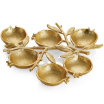 Michael Aram Gold Compartment Plate