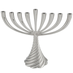 Michael Aram Twist Hannukah Menorah, Silver
