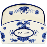 Blue Matzah Holder, Delft Design