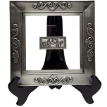 Pewter & Glass Matzah Holder-For Passover Marigold Houseware