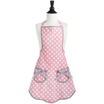 Rosey Pink Polka Dot Ava Children's Apron