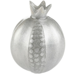 Silver Enamel Pomegranate Rimonim, Large