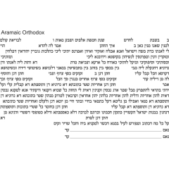 AHAVA Wedding Ketubah, Silver