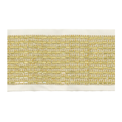 Tallit Atara Cover with Gold Gemstones