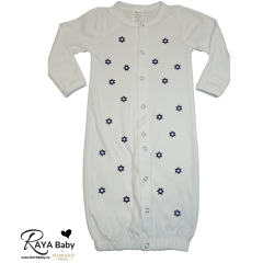 Stars of David Brit Milah Gown Converter