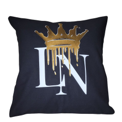 Cotton Blend Pillows with Logo