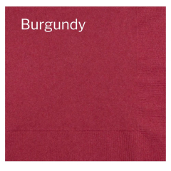 Cocktail Napkins 3 Ply (Multiple Colors Available)