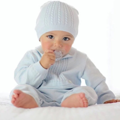 Cable Knit Longall with Hat