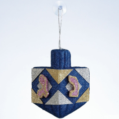 Chanukah Dreidel Glitter 