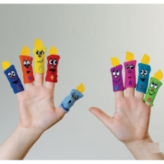 Chanukah Finger Puppets