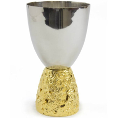 Gold Cloud Kiddush Cup
