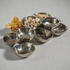 Cluster Serving Bowls, Silver