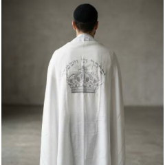 Crown Tallit, Silver