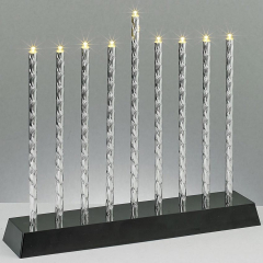 Twist LED Battery Operated Menorah 