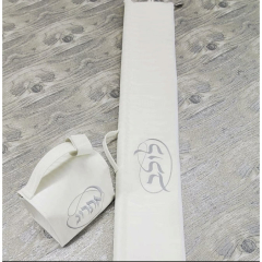 Elegant Lulav & Etrog Bag Set, White