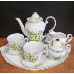 Victoria's Garden Clover Tea Set