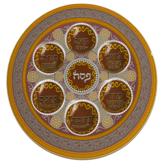 Pewter Passover Plate
