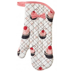  Jessie Steele Cherry Cupcake Oven Mitt with a Bow | Los Angeles