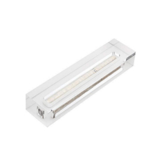 Acrylic Mezuzah Case, Small, White
