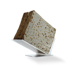 Lucite Matza Holder