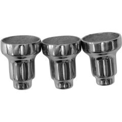 Menorah Candle Drip Cups, Silver