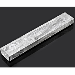 Lines Modern Mezuzah, Extra Large