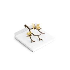 Butterfly Ginkgo Dinner Napkin Holder