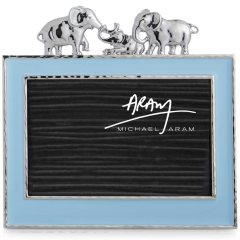 Michael Aram Animals Frame Blue Enamel