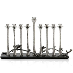 Michael Aram Black Orchid Hanukah Menorah 