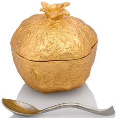 Michael Aram Pomegranate Mini Pot with Spoon