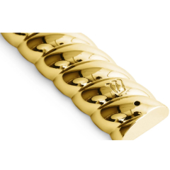 Twist Mezuzah , Gold