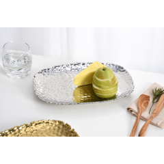 Millenium Small Serving Platter, Silver