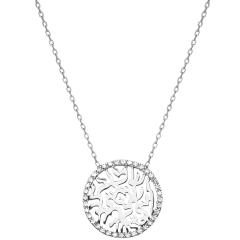 Mini Shema Necklace, Sterling Silver