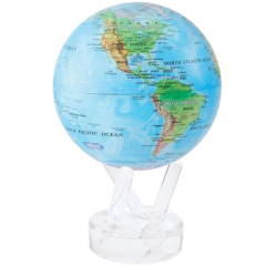 Relief Map Blue Mova Globe