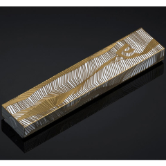 Metalace Art Line Gold Mezuzah Large size