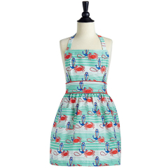 Nautical Waves Viola Aprons Children's Apron