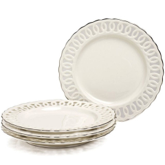 Nicolette Collection Dessert Plate Set