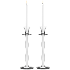 Celeste Frost Candlesticks