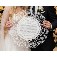 Peony Ketubah