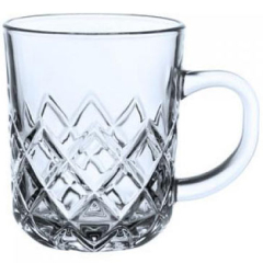 Tea/Coffee Hot Beverage Glass, 8 oz -Set of 6
