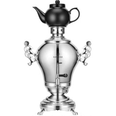 RAYA Classic Samovar, Black Teapot