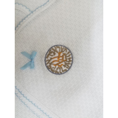 Shema Baby Boy Heirloom Knit Blanket