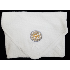 Shema Baby Boy Heirloom Knit Blanket