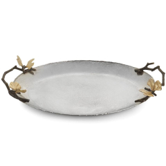 Shop Michael Aram Butterfly Ginkgo Oval Tray 