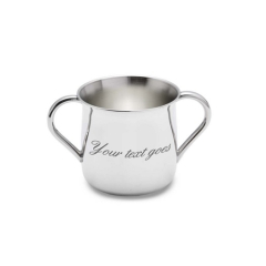 Sterling Silver Baby Cup Engraved
