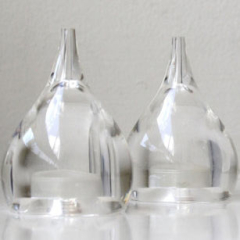 Teardrop Salt & Pepper Shaker Set, Acrylic