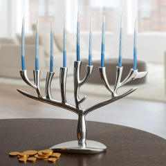 Trees of Life Menorah
